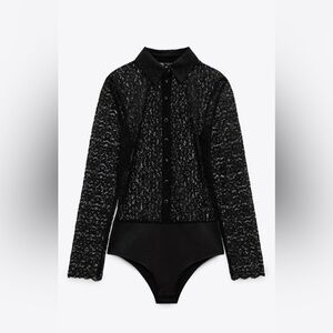Zara lace bodysuit